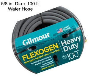 5/8 in. Dia x 100 ft. Water Hose