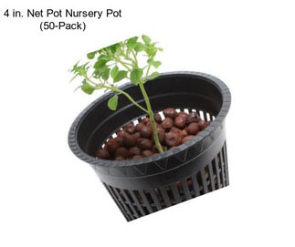 4 in. Net Pot Nursery Pot (50-Pack)