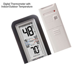 Digital Thermometer with Indoor/Outdoor Temperature