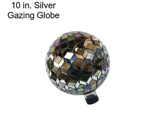 10 in. Silver Gazing Globe