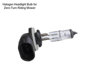 Halogen Headlight Bulb for Zero-Turn Riding Mower