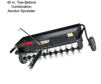 40 in. Tow-Behind Combination Aerator-Spreader