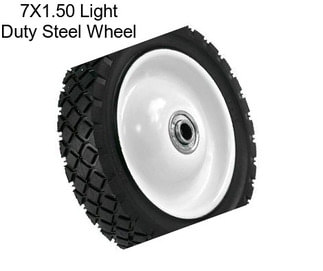 7X1.50 Light Duty Steel Wheel