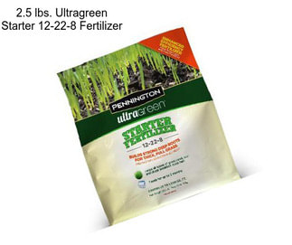 2.5 lbs. Ultragreen Starter 12-22-8 Fertilizer