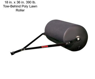 18 in. x 36 in. 390 lb. Tow-Behind Poly Lawn Roller