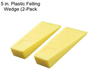 5 in. Plastic Felling Wedge (2-Pack