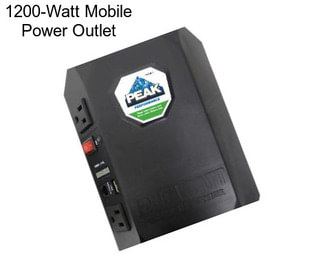 1200-Watt Mobile Power Outlet