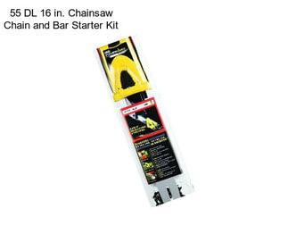 55 DL 16 in. Chainsaw Chain and Bar Starter Kit