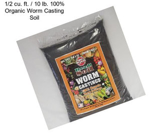 1/2 cu. ft. / 10 lb. 100% Organic Worm Casting Soil
