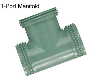 1-Port Manifold