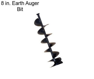 8 in. Earth Auger Bit