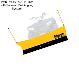 Path-Pro 50 in. ATV Plow with Patented Self Angling System