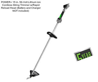 POWER+ 15 in. 56-Volt Lithium ion Cordless String Trimmer w/Rapid Reload Head (Battery and Charger NOT included)