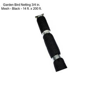 Garden Bird Netting 3/4 in. Mesh - Black - 14 ft. x 200 ft.