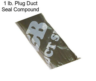 1 lb. Plug Duct Seal Compound