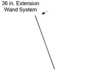 36 in. Extension Wand System