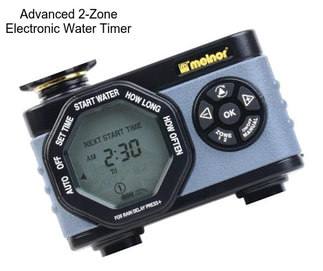 Advanced 2-Zone Electronic Water Timer