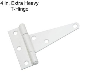 4 in. Extra Heavy T-Hinge