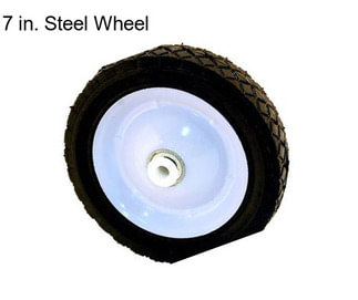 7 in. Steel Wheel