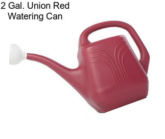 2 Gal. Union Red Watering Can