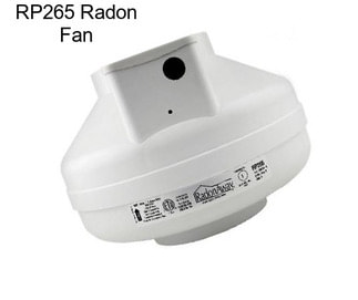 RP265 Radon Fan