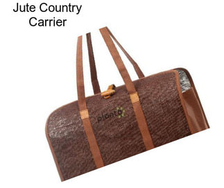 Jute Country Carrier