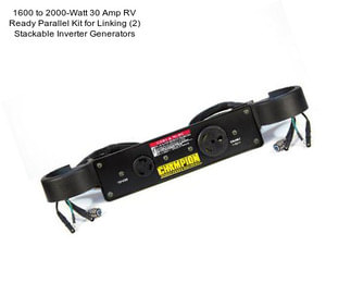 1600 to 2000-Watt 30 Amp RV Ready Parallel Kit for Linking (2) Stackable Inverter Generators