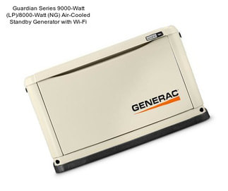 Guardian Series 9000-Watt (LP)/8000-Watt (NG) Air-Cooled Standby Generator with Wi-Fi