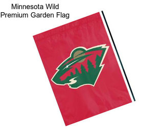 Minnesota Wild Premium Garden Flag
