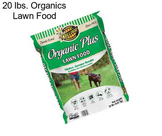 20 lbs. Organics Lawn Food