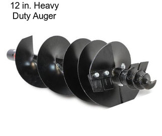 12 in. Heavy Duty Auger