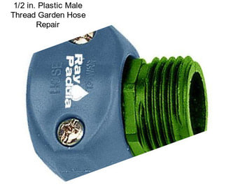 1/2 in. Plastic Male Thread Garden Hose Repair