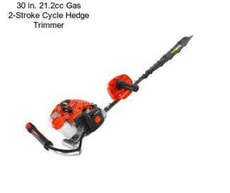 30 in. 21.2cc Gas 2-Stroke Cycle Hedge Trimmer