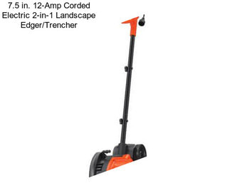 7.5 in. 12-Amp Corded Electric 2-in-1 Landscape Edger/Trencher