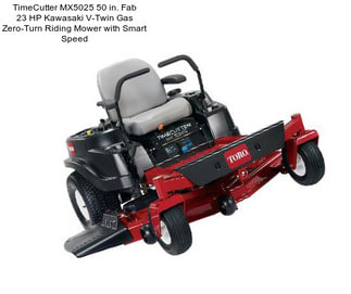 TimeCutter MX5025 50 in. Fab 23 HP Kawasaki V-Twin Gas Zero-Turn Riding Mower with Smart Speed