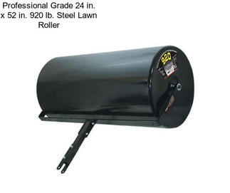 Professional Grade 24 in. x 52 in. 920 lb. Steel Lawn Roller