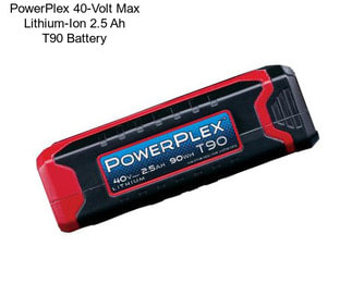 PowerPlex 40-Volt Max Lithium-Ion 2.5 Ah T90 Battery