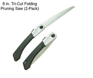 8 in. Tri-Cut Folding Pruning Saw (2-Pack)
