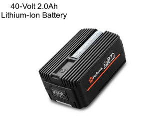 40-Volt 2.0Ah Lithium-Ion Battery