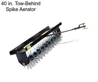40 in. Tow-Behind Spike Aerator