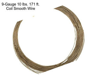 9-Gauge 10 lbs. 171 ft. Coil Smooth Wire