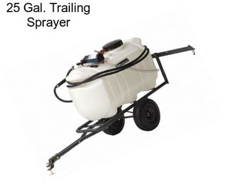 25 Gal. Trailing Sprayer