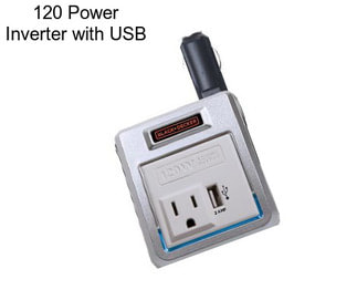 120 Power Inverter with USB
