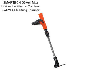SMARTECH 20-Volt Max Lithium Ion Electric Cordless EASYFEED String Trimmer
