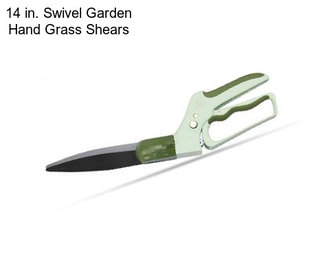 14 in. Swivel Garden Hand Grass Shears