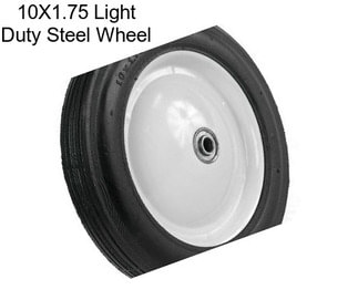 10X1.75 Light Duty Steel Wheel