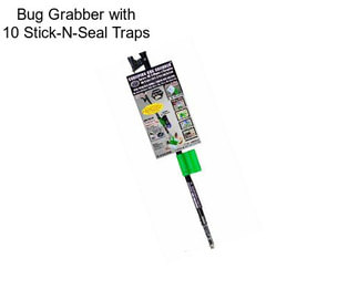 Bug Grabber with 10 Stick-N-Seal Traps