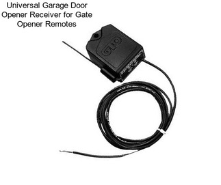 Universal Garage Door Opener Receiver for Gate Opener Remotes