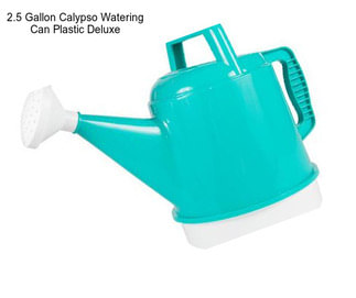 2.5 Gallon Calypso Watering Can Plastic Deluxe