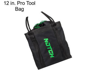 12 in. Pro Tool Bag